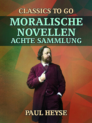 cover image of Moralische Novellen Achte Sammlung